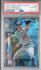 2020 Topps Retail TONY GONSOLIN Foilboard Rookie /264 #280 PSA 10 Gem Mint