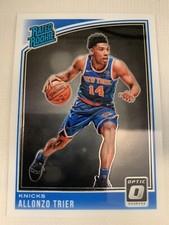 2018-19 Donruss Optic Allonzo Trier RC Rated Rookie #175 New York Knicks