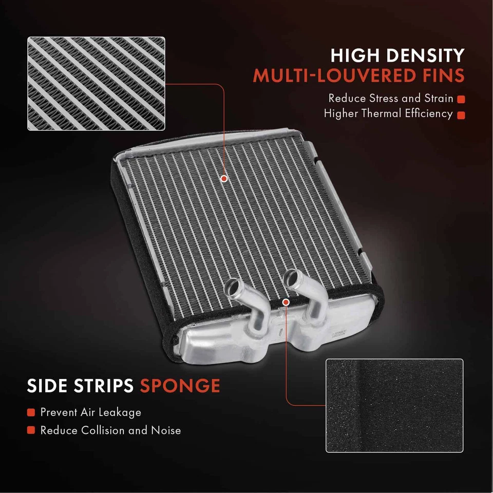 Núcleo calefactor de aluminio HVAC para Ford F-150 F-250 F-350 F-600 LPO F-800 LPO Bronco Foto 4 de 4