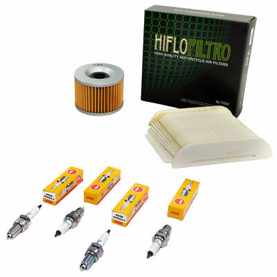 Set Wartung für Yamaha FJ 1200 1XJ 3CW 3YA 86-97 Luftfilter Ölfilter Zündkerzen