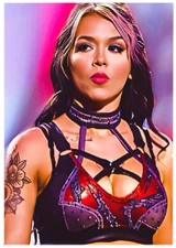 CORA JADE * Custom ACEO * Novelty * WRESTLERS * Art Card * ATC