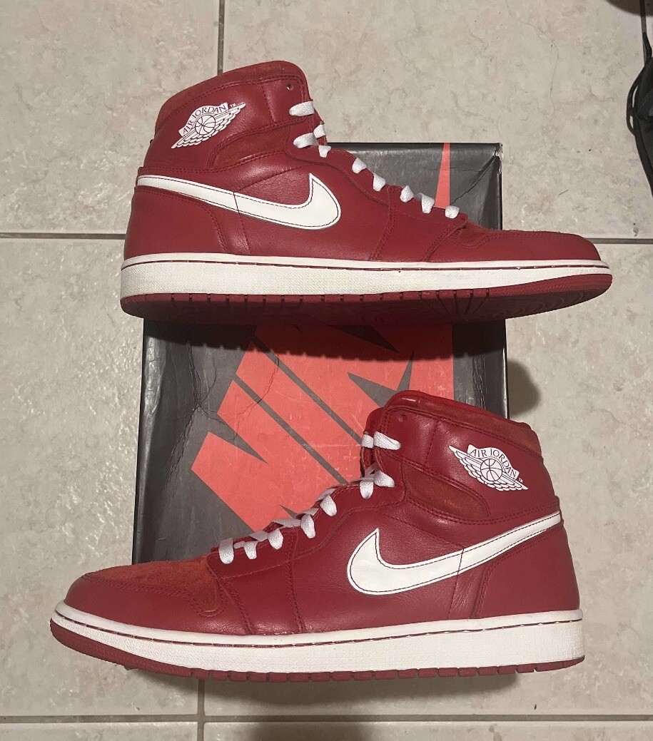 nike air jordan 1 high Gym Red 26㎝ Nike Air Jordan 1 Retro High OG Gym Red Black Sail 555088