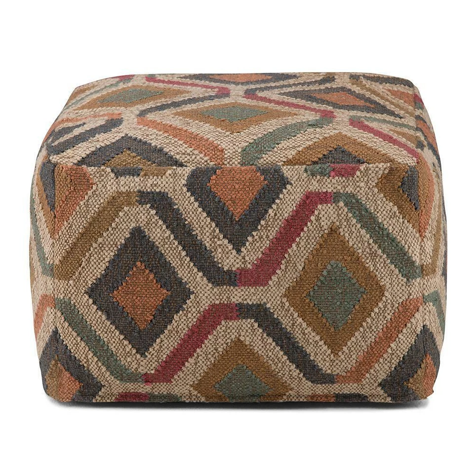 Johanna 20 in Wide Square Pouf - Image 4 of 4