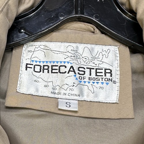Forecaster of Boston Rain Coat Size Small Mid Length Jacket Brown Womens - Picture 6 of 16