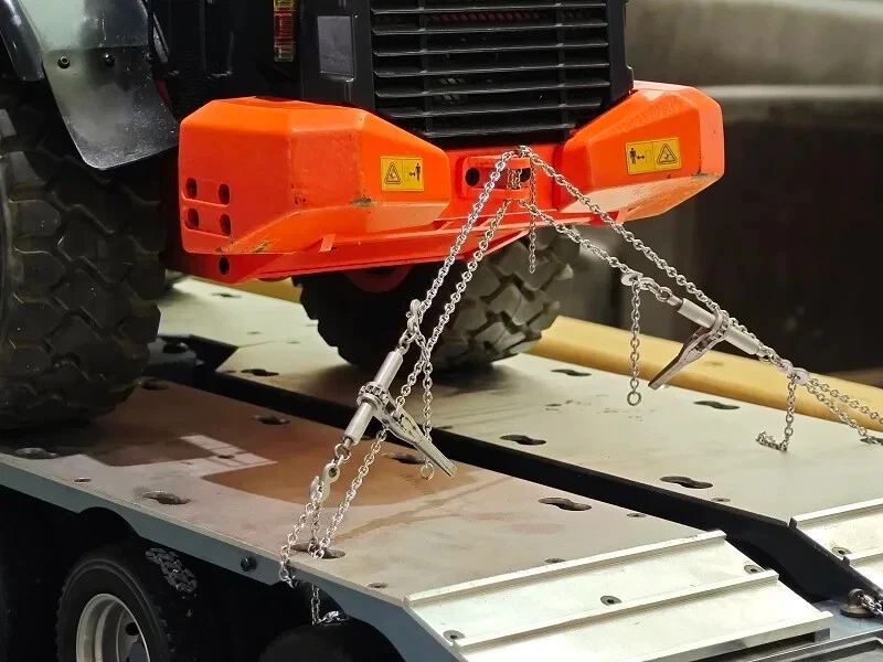 Ratsche Kette Kettenspanner für RC Modelle 1:14 1:16 LKW Radlader Bagger NEU - Bild 3 von 4