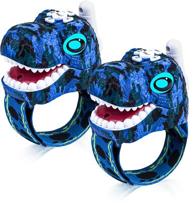 Dinosaur Walkie Talkies For Kids - 2 Way Radios Toys For Boys And Girls Ages - 3