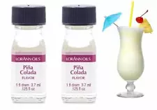 SM LorAnn Piña Colada Flavor 1 Dram Bottle 2 ct (3 Pack)