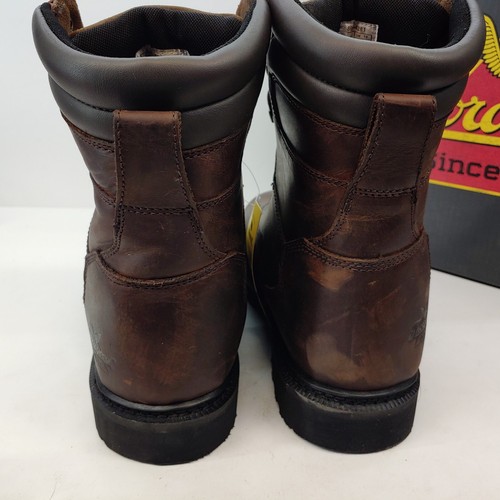 Thorogood Work Boots V-Series 8" Mens Size 14 M Brown 864-4281 Insulated 800g - Picture 7 of 9