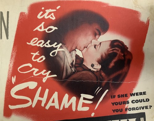 The Unfaithful 1947 Original Movie Poster Ann Sheridan YeOldePosterCom - Picture 8 of 12