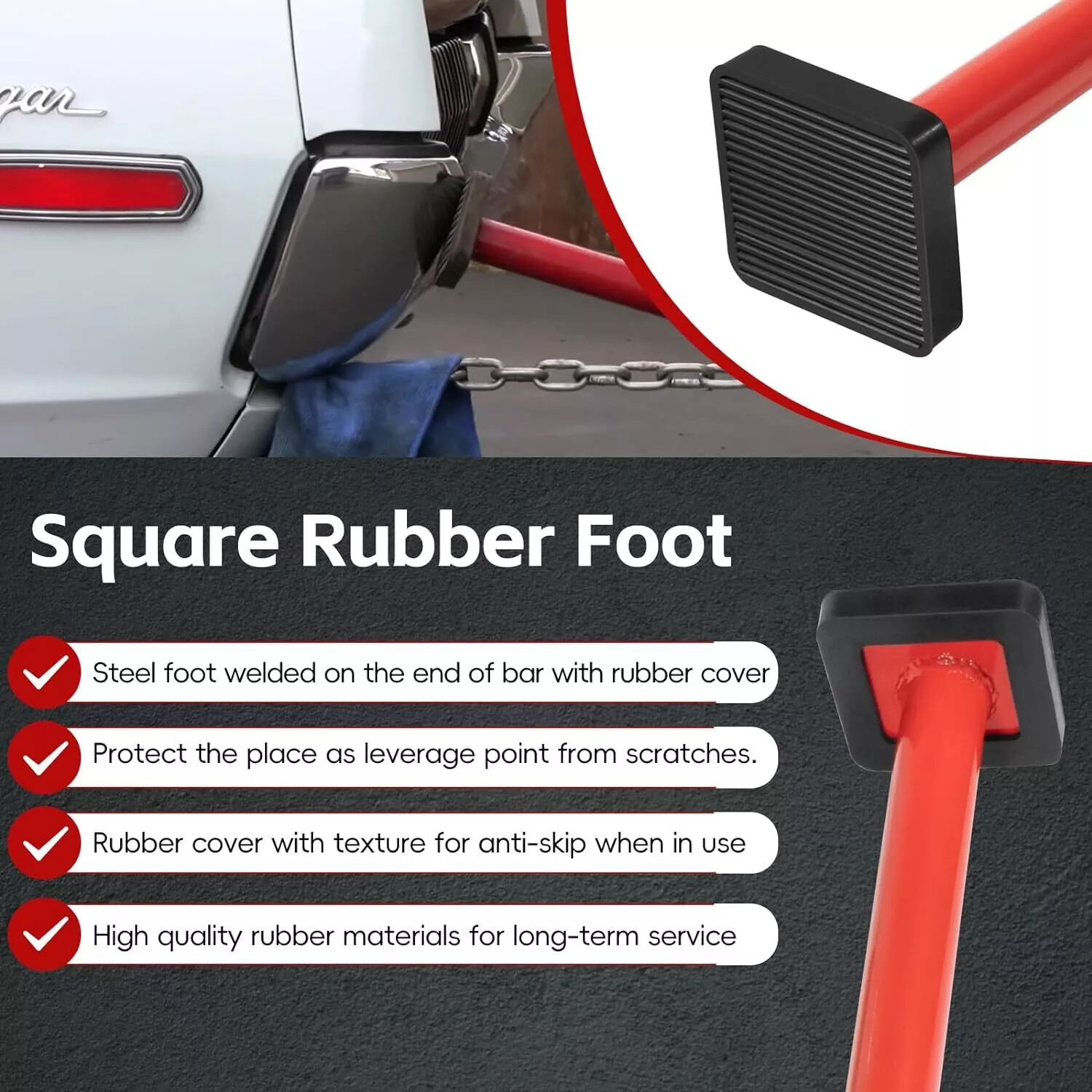 77175 Auto Body Alignment Bar Alignment Repair Tool 1-1/4" for Car Panel Bumper