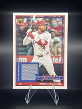 2026 Topps Series 1 - 1991 Topps Relics Christian Moore #91R-CM (MEM, RC)