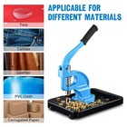 Yescom Grommet Tool Kit #0/#2/#4 Die Hole Puncher 900pcs Eyelets Press Machine — photo 6
