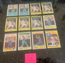 MIKE SCHMIDT CARD LOT (ALL DRAKES).............12 TOTAL