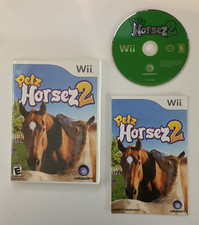 Petz Horsez 2 (Nintendo Wii, 2007) Ubisoft - CIB Complete - US Seller