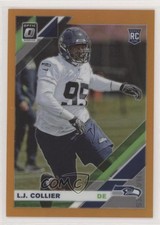 2019 Panini Donruss Optic Rookies Orange Prizm 177/199 LJ Collier #113 02rn