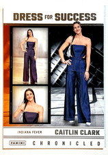 2025 Panini Caitlin Clark Chronicled WNBA Card #66 Dress For Success