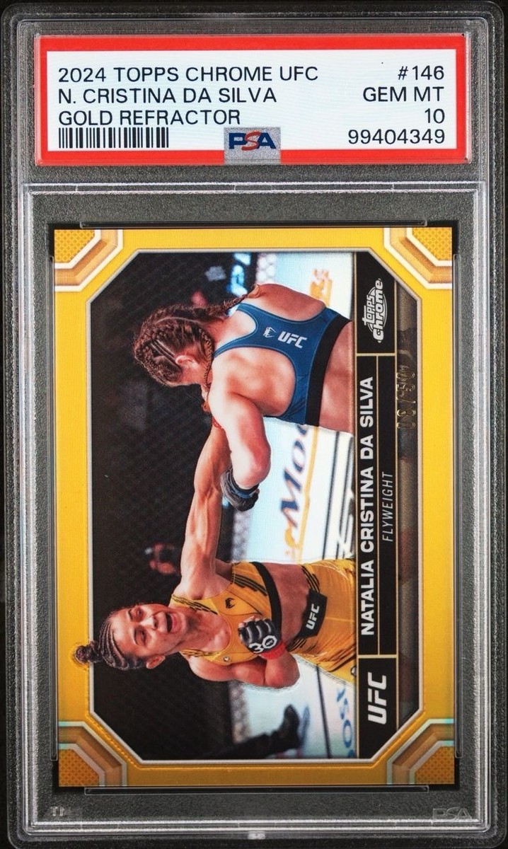 PSA-10 8/50 Natalia Cristina Da Silva - 2024 Topps Chrome