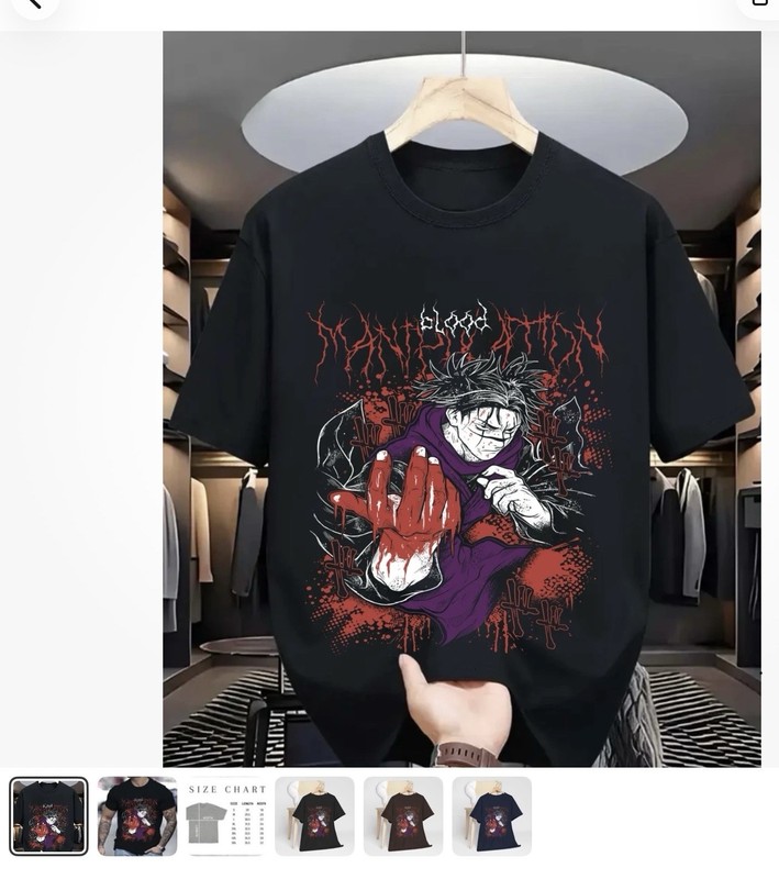 JJK Geto Suguru  T Shirt BNIP   3x