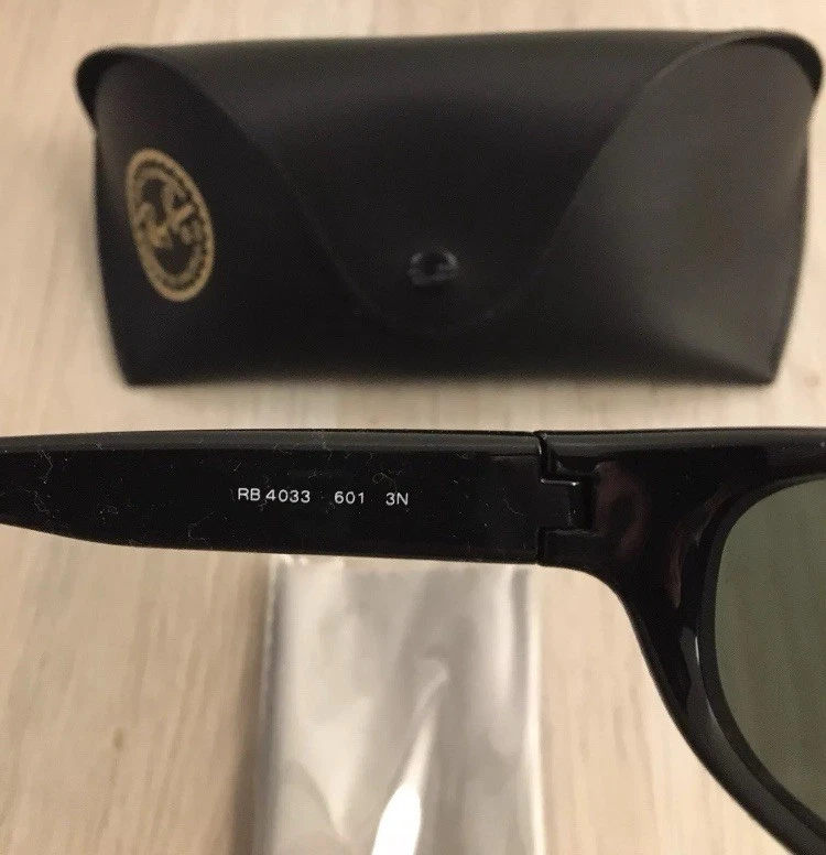 Original RAY BAN PREDATOR Sonnenbrille schwarz UNISEX Motorrad Brille Biker - Bild 4 von 4