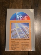 The Rainbow Study Bible KJV Every Verse Color Coded Bold Letter Edition