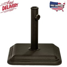 26 Pound Umbrella Base Outdoor Garden Patio Umbrella Stand w/Support Knob US