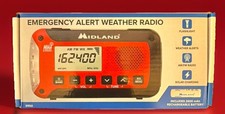 Midland ER50 Emergency Crank NOAA Weather Radio with AM/FM - Red