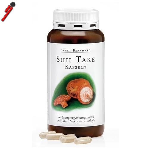 Kräuterhaus Sanct Bernhard Capsule Allo Shiitake 180 Capsule - Immagine 2