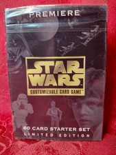 Star Wars Customizable Card Game Premiere Limited Ed Sealed 60 Card Starter Set