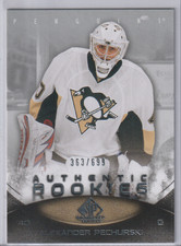Alexander Pechurski 2010-11 SP Game Used Authentic Rookies #/699