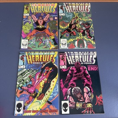 Marvel Comics - Hercules Prince of Power- #1 to #4 full set 1984