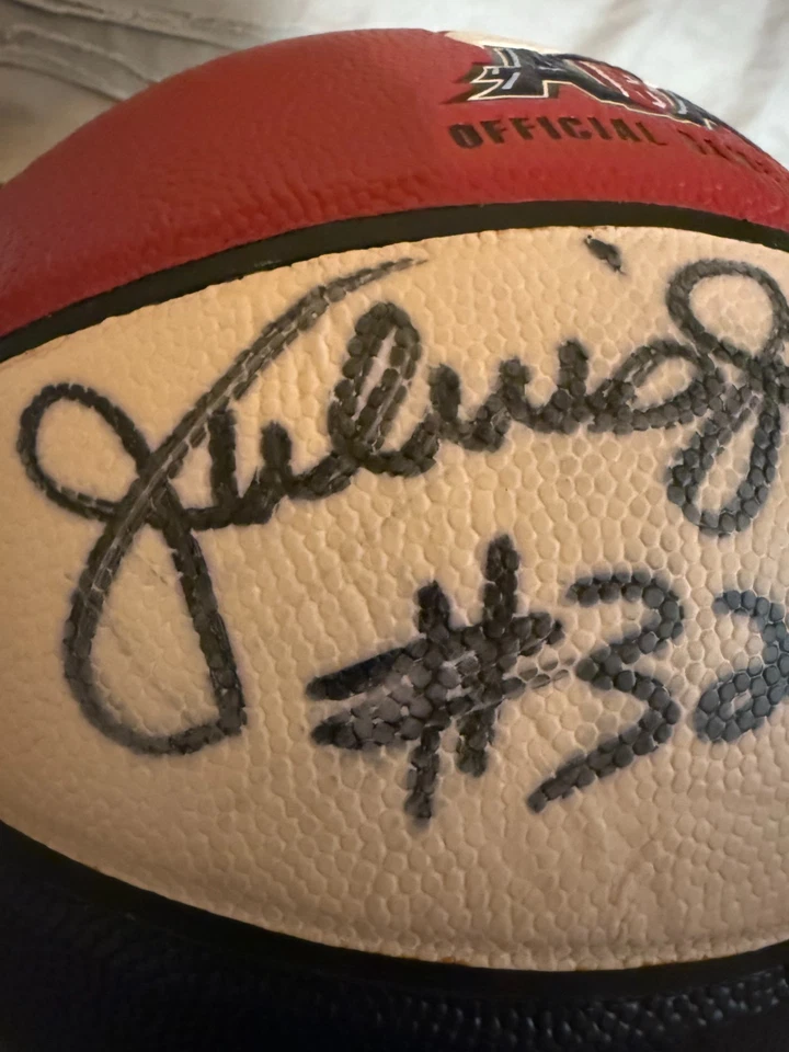 Julius Erving Signed Autographed ABA Basketball JSA Authenticated DR J Black Ink - Image 4 of 4