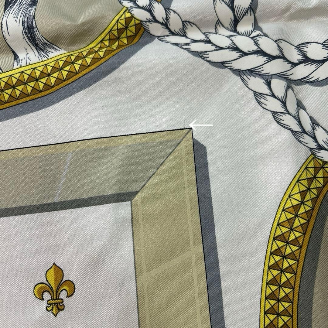 HERMES Scarf Carre 90 Silk Square "Grand Apparat" Multicolor 147060K Authentic thumbnail 7