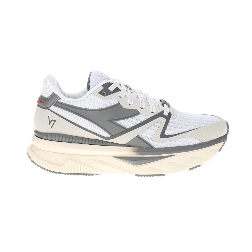 diadora Atomo V7000 Running  Mens Grey, White Sneakers Athletic Shoes 179073-D04