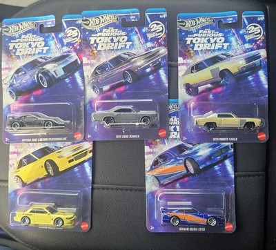 Hot Wheels Silver Series Fast & Furious Tokyo Drift 2026-M Set of