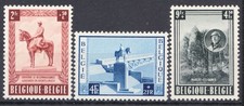 Belgium, 1954, COB 928/40: €33, King Albert National Monument, MH