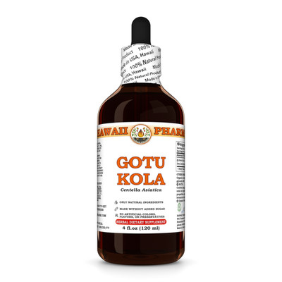 Gotu Kola (Centella Asiatica) Dried Leaf Liquid Herbal Extract