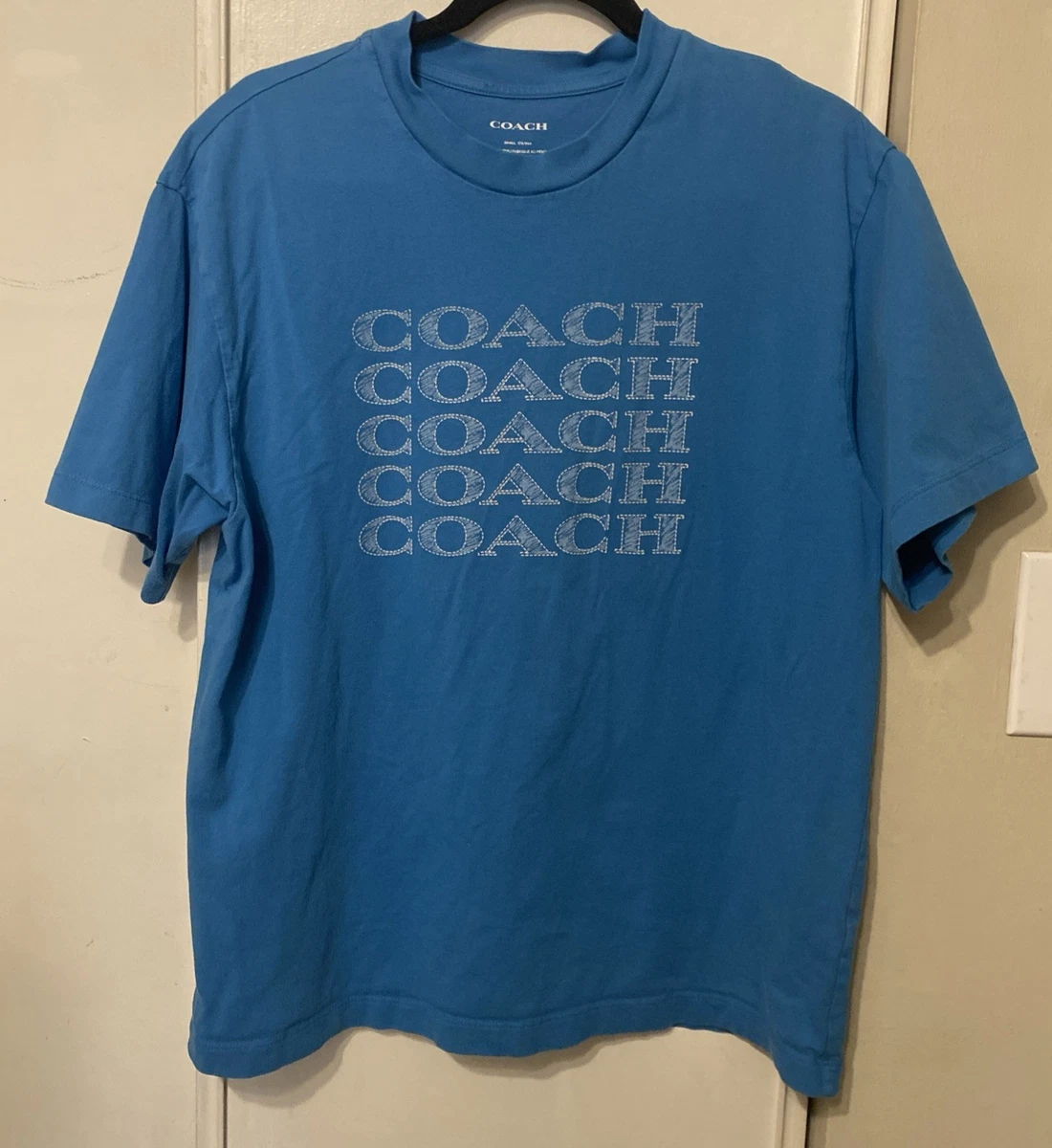 Coach Cotton T-Shirts for Men for sale | eBay
