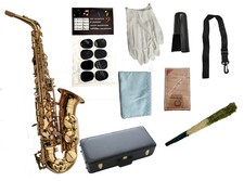 JUPITE JAS-769-II Alto Eb Tune Saxophone E Flat Brass Gold Lacquer Sax With Case