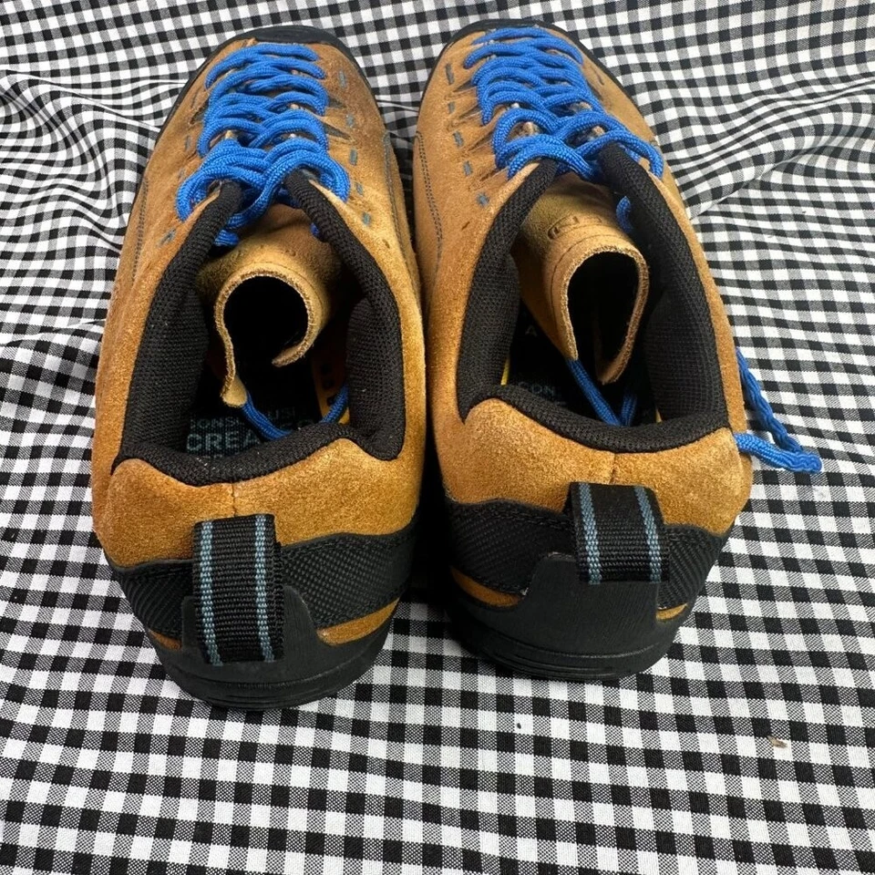 Zapatilla deportiva Keen Jasper Gorpcore Cathay Spice naranja azul orión para mujer 10 Foto 3 de 4