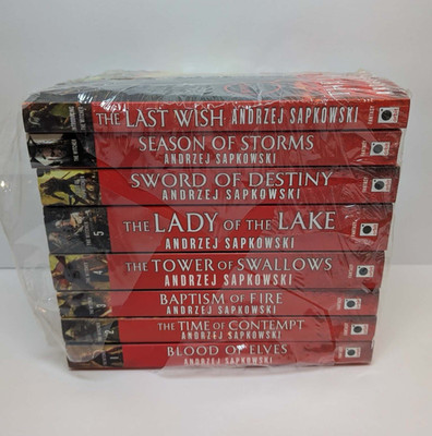 The Witcher 8 Book Set by Andrzej Sapkowski Complete Series Paperback NEW *READ*