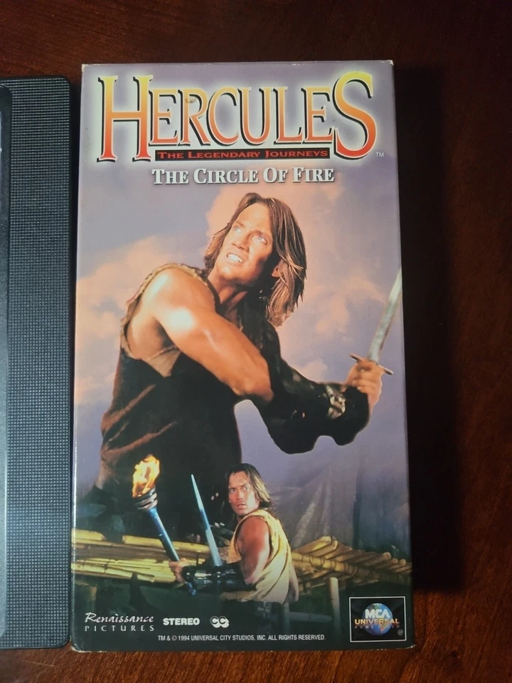 Hercules The Legendary Journeys The Circle Of Fire VHS Movie 1994 - Image 2 of 2