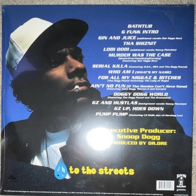 Snoop Doggy Dogg Doggystyle 30th Anniversary Clear Vinyl LP Death