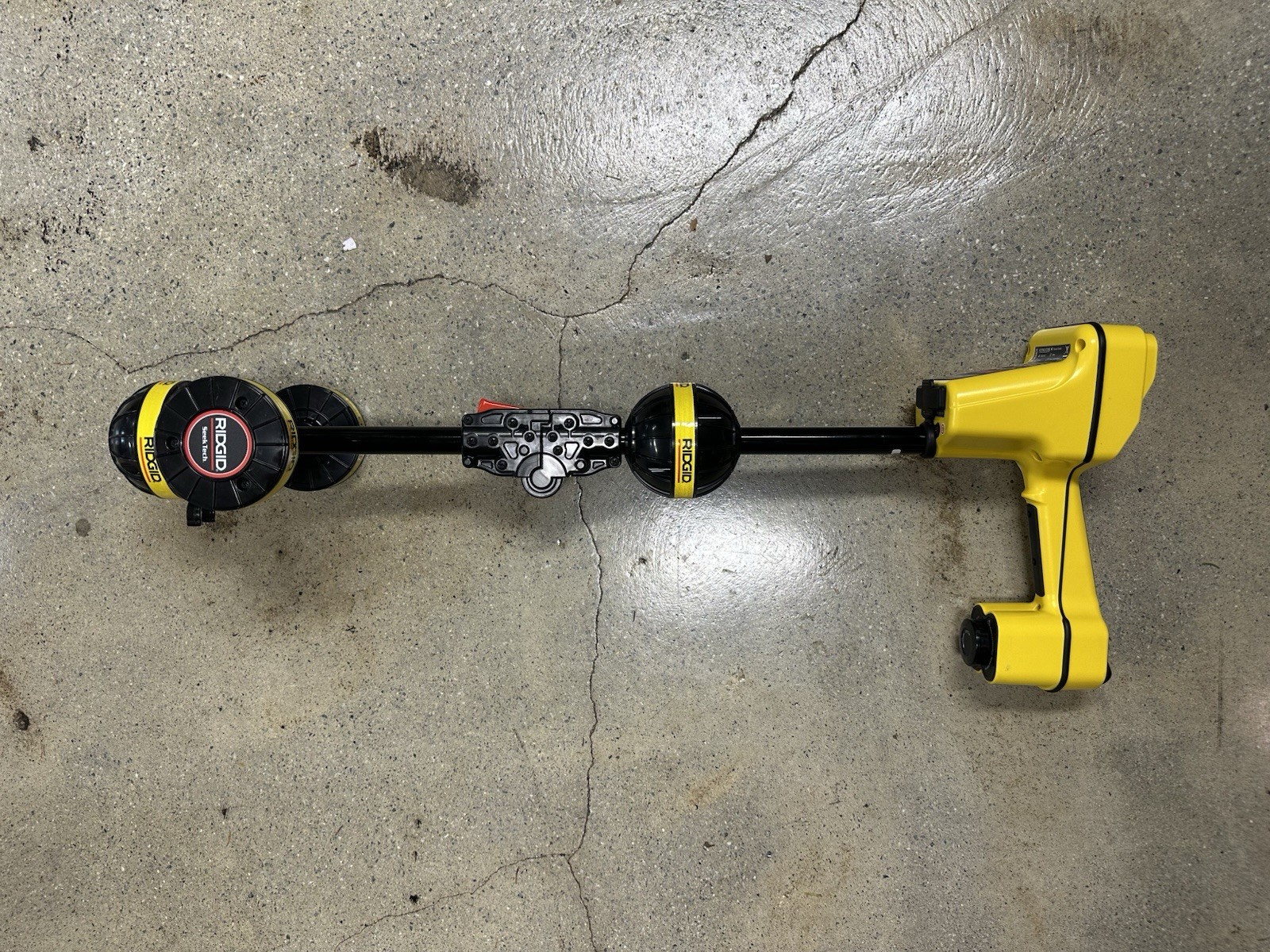 RIDGID SR-20 SeekTech Utility Pipeline Locator W/ Case & Paperwork VGC