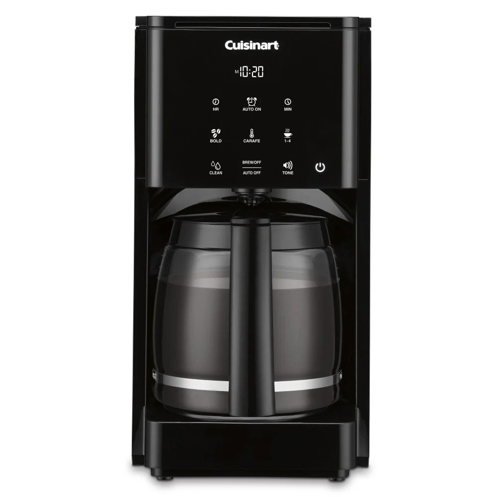 Cuisinart DCC T20 T Series Touchscreen 14 Cup Programmable Black Coffeemaker