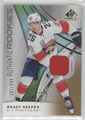 2019 SP Game Used Edition Gold Jersey Relics 207/599 Brady Keeper Rookie RC 4p5