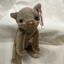 Ty Beanie Babies Cat Plush Retired Original Collectible Ages 3 3-4 8-11 Years