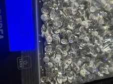 Silver Sequins 5mm 80 GMS Glitter Sequins NEW