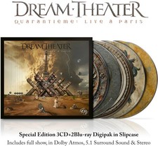 DREAM THEATER - QUARANTIEME: LIVE IN PARIS (3CD + 2BD) [CD] Sent Sameday*