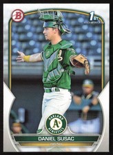 2023 Bowman Prospects Daniel Susac #BP-5 Oakland Athletics