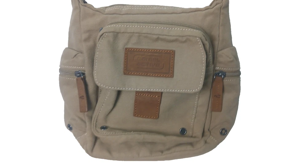 Camel Active Damen Tasche Braun Umhängetasche Verstellbarer Gurt - Bild 2 von 3